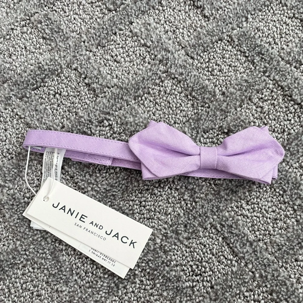 Janie and Jack Lavender Bow Tie